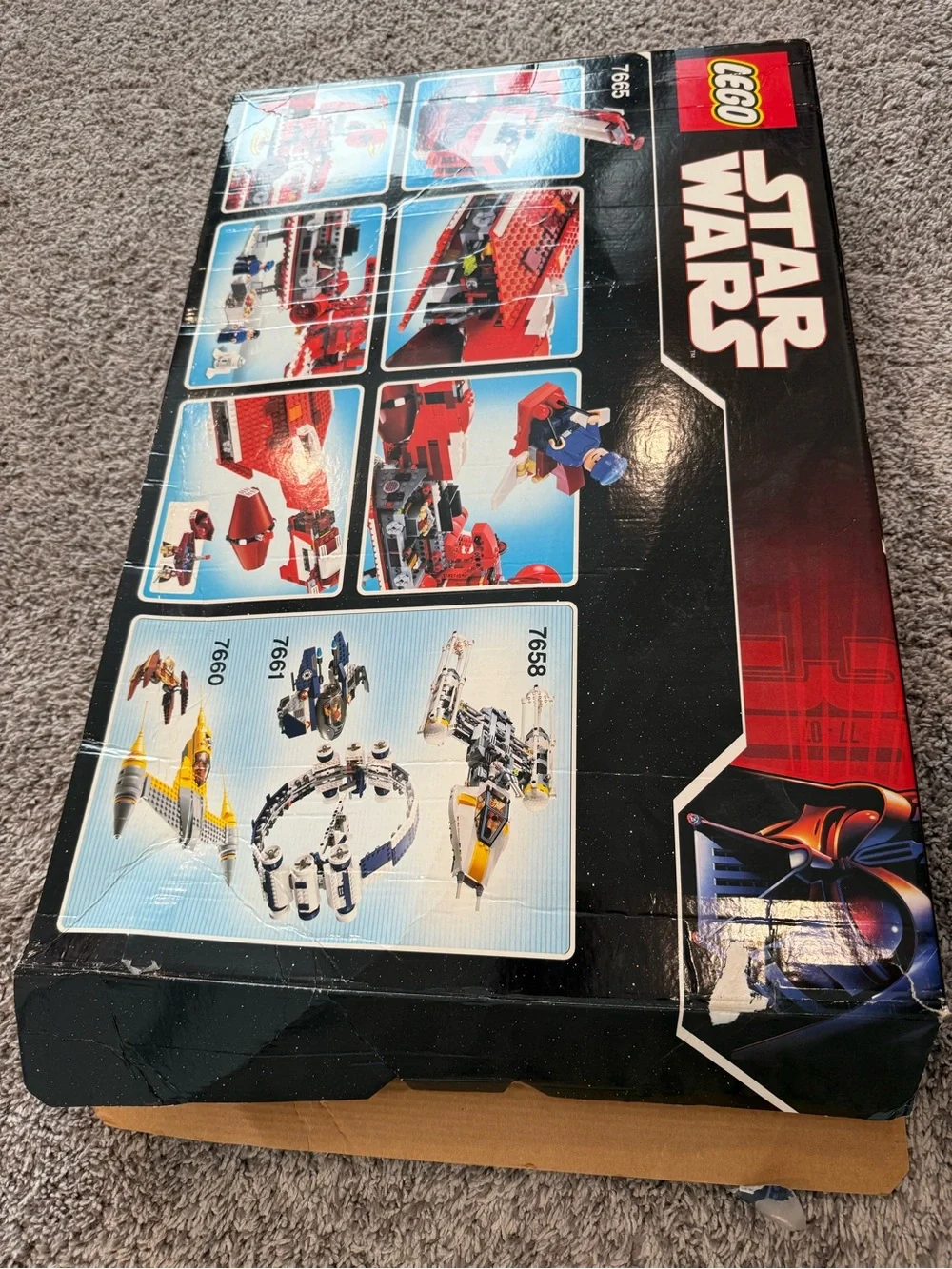 Lego Star Wars 7665 Republic Cruiser BOX ONLY